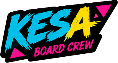 KESA Board Crew sticker